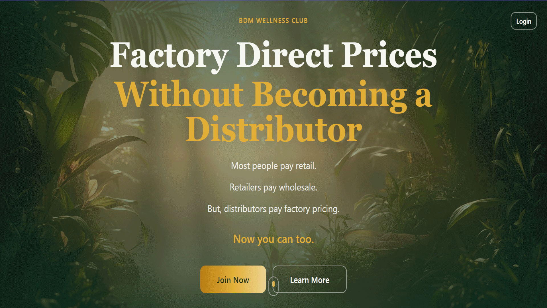 Join the BDM Wellness Club Today